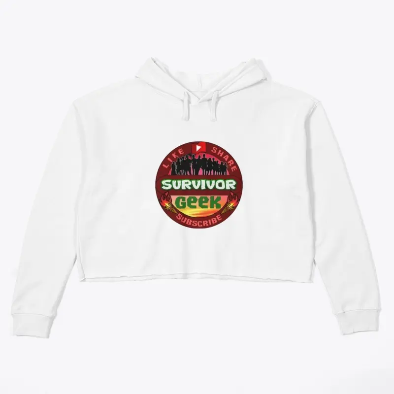 Survivor Geek Crop Hoodie