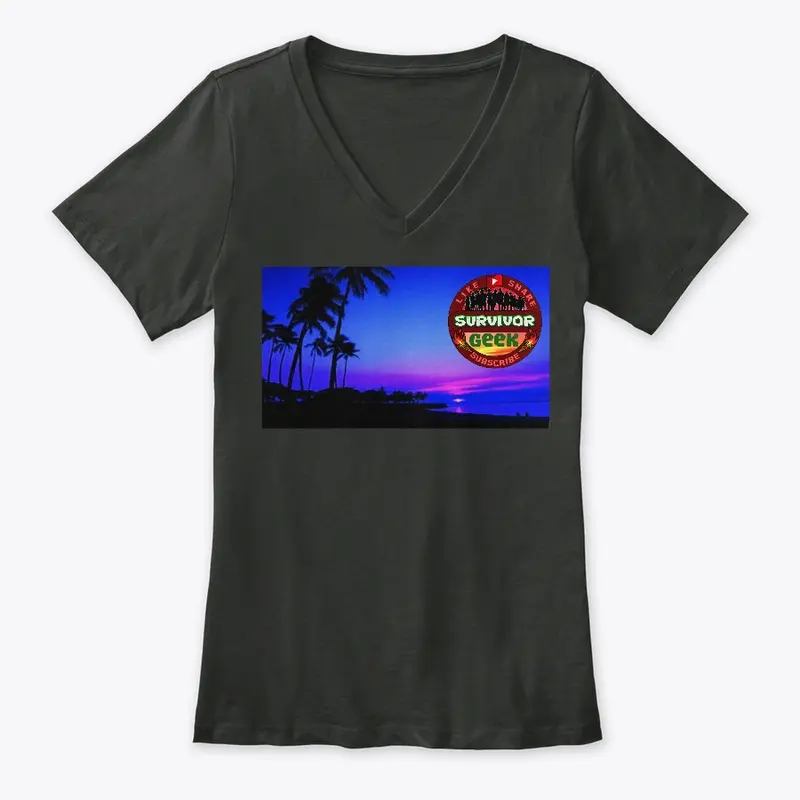 Survivor Geek Dark Sunset Women Tees